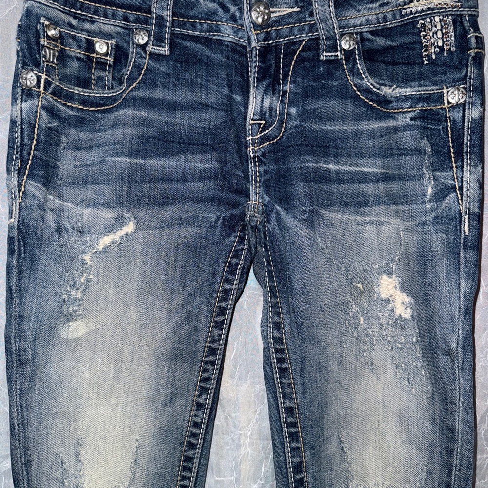 Miss Me Medium / Dark Blue Women's Skinny Jeans